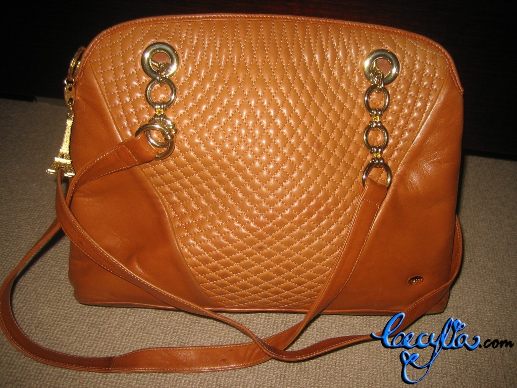 vintage Bally quilted bag