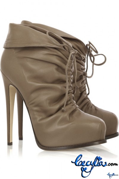brian atwood miri leather ankle boots