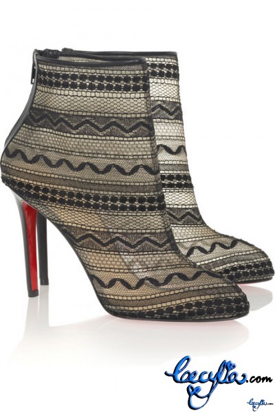 christian louboutin paola 100 ankle boots